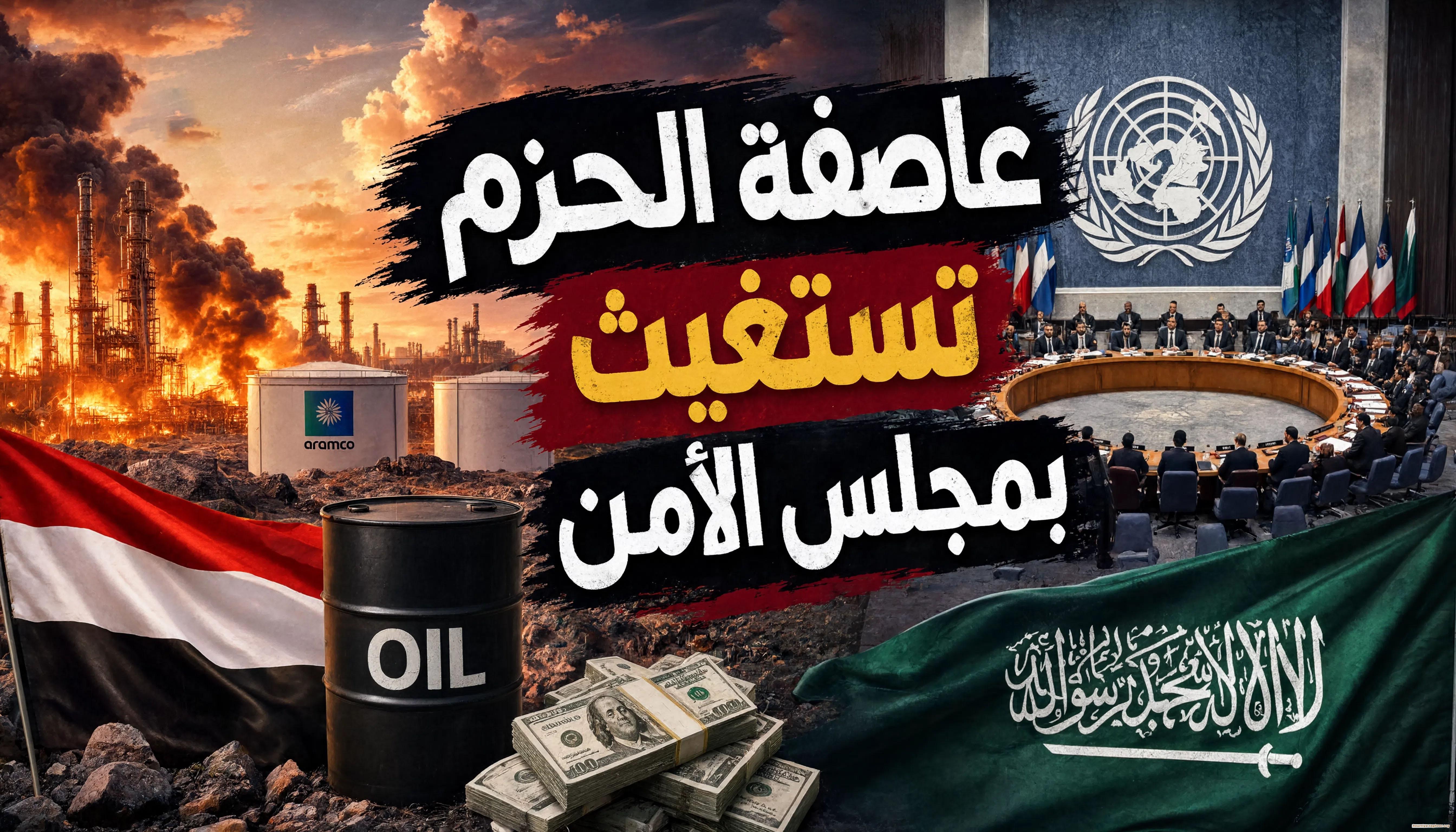 عاصفة الحزم تستغيث بمجلس الأمن